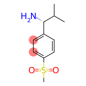 1-((1R)-1-AMINO-2-METHYLPROPYL)-4-(METHYLSULFONYL)BENZENE