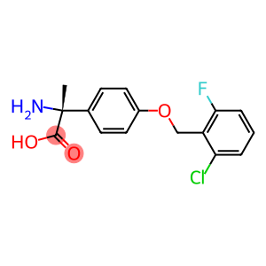 (2R)-2-AMINO-2-(4-[(6-CHLORO-2-FLUOROPHENYL)METHOXY]PHENYL)PROPANOIC ACID
