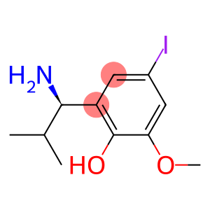 2-((1R)-1-AMINO-2-METHYLPROPYL)-4-IODO-6-METHOXYPHENOL