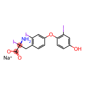 (R)-2-Amino-3-[4-(4-hydroxy-2-iodophenoxy)-2-iodophenyl]-2-iodopropanoic acid sodium salt