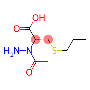 (2R)-2-(Aminomethylcarbonylamino)-3-(propylthio)propionic acid