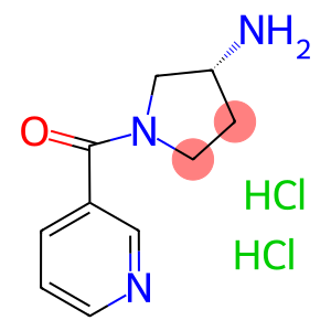 (3R)-3-Amino-1-[(pyridin-3-yl)carbonyl]pyrrolidine dihydrochloride, 3-{[(3R)-3-Aminopyrrolidin-1-yl]carbonyl}pyridine dihydrochloride