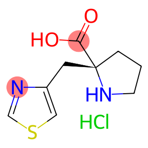 (R)-ALPHA-(4-THIAZOLYLMETHYL)-PROLINE-HCL