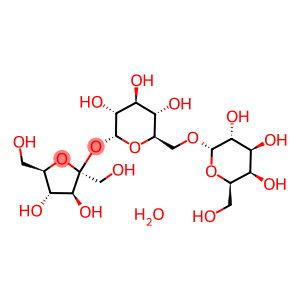 O-ALPHA-D-GALACTOPYRANOSYL-(1->6)-O-ALPHA-D-GLUCOPYRANOSYL-(1->2)-BETA-D-FRUCTOFURANOSIDE] HYDRATE