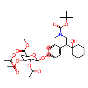 rac N-Boc-N,O-DidesMethyl Venlafaxine 2,3,4-Tri-O-acetyl-β-D-glucuronide Methyl Ester