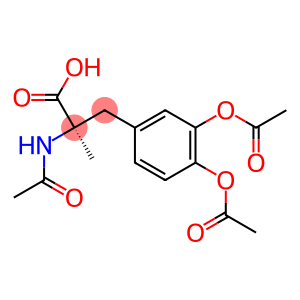 (+)-N-Acetyl-3-(3,4-diacetoxyphenyl)-2-methyl-D-alanine