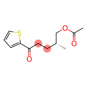 [R,(+)]-5-Acetyloxy-4-methyl-1-(2-thienyl)-1-pentanone