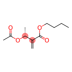 (3R)-3-Acetyloxy-2-methylenebutyric acid butyl ester