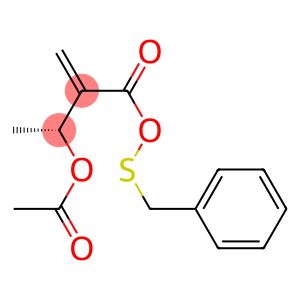 (3R)-3-Acetyloxy-2-methylenebutyric acid 2-phenylthioethyl ester