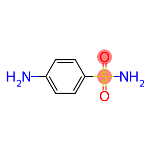 Sulphanilamide crystals