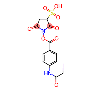 SULPHOSUCCINIMIDYL (4-IODOACETYL)AMINOBENZOATE