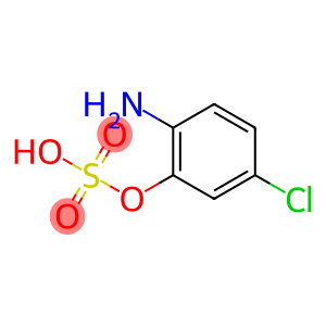 Sulfuric acid 2-amino-5-chlorophenyl ester