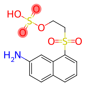 Sulfuric acid hydrogen 2-[(7-amino-1-naphtyl)sulfonyl]ethyl ester