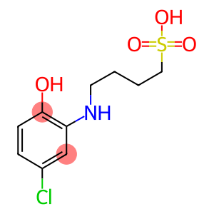 2-(4-SULFOBUTYLAMINO)-4-CHLOROPHENOL