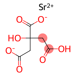 strontium hydrogen citrate