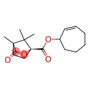 (1S)-4,7,7-Trimethyl-3-oxo-2-oxabicyclo[2.2.1]heptane-1-carboxylic acid 2-cyclohepten-1-yl ester