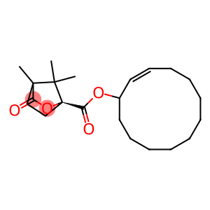 (1S)-4,7,7-Trimethyl-3-oxo-2-oxabicyclo[2.2.1]heptane-1-carboxylic acid 2-cyclododecen-1-yl ester