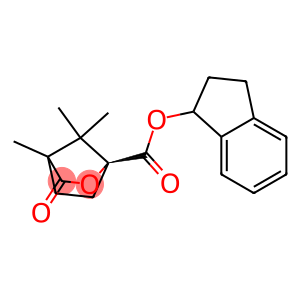 (1S)-4,7,7-Trimethyl-3-oxo-2-oxabicyclo[2.2.1]heptane-1-carboxylic acid indan-1-yl ester