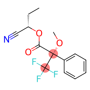 (S)-3,3,3-Trifluoro-2-methoxy-2-phenylpropanoic acid (S)-1-cyanopropyl ester