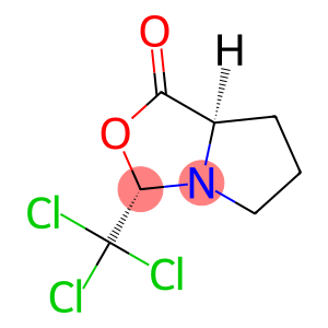 (3S)-TRICHLOROMETHYL-CIS-TETRAHYDROPYRROLO[1,2-C]OXAZOL-1-ONE