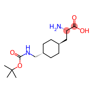 (S)-TRANS-4-(T-BUTYLOXYCARBONYL-AMINOMETHYL)-CYCLOHEXYLALANINE