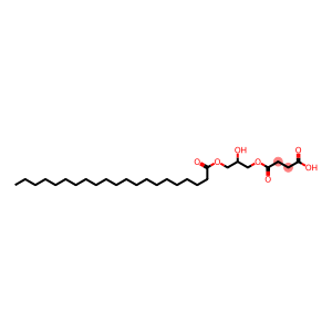 Succinic acid hydrogen 1-[2-hydroxy-3-(1-oxohenicosyloxy)propyl] ester