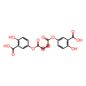 Succinic acid bis(3-carboxy-4-hydroxyphenyl) ester