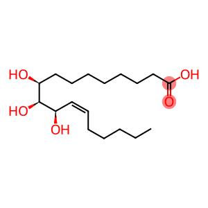 9(S),10(S),11(R)-Trihydroxy-12(Z)-octadecenoic acid