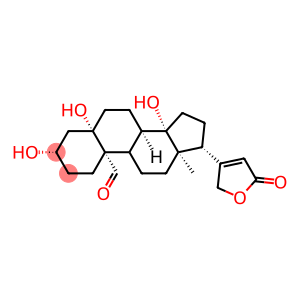 (3S,5S,8R,10S,13R,14S,17R)-3,5,14-TRIHYDROXY-13-METHYL-17-(5-OXO-2,5-DIHYDRO-FURAN-3-YL)-HEXADECAHYDRO-CYCLOPENTA[A]PHENANTHRENE-10-CARBALDEHYDE