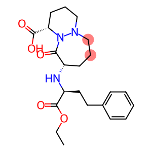 (5S,8S)-5-[[(1S)-1-ethoxycarbonyl-3-phenyl-propyl]amino]-6-oxo-1,7-diazabicyclo[5.4.0]undecane-8-carboxylic acid