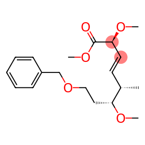 (2S,5S,6R,3E)-8-(Benzyloxy)-2,6-dimethoxy-5-methyl-3-octenoic acid methyl ester