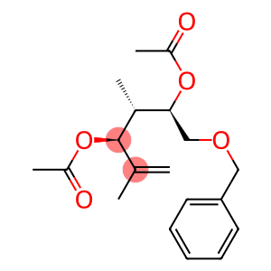 (3S,4S,5R)-6-Benzyloxy-2,4-dimethyl-1-hexene-3,5-diol diacetate