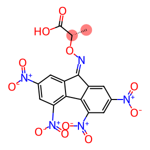 (S)-2-[[(2,4,5,7-Tetranitro-9H-fluorene-9-ylidene)amino]oxy]propanoic acid