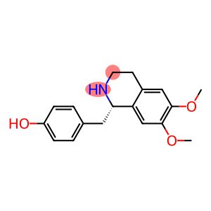 (1S)-1,2,3,4-Tetrahydro-1-(4-hydroxybenzyl)-6,7-dimethoxyisoquinoline