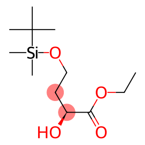 (2S)-4-TERT-BUTYLDIMETHYLSILYLOXY-2-HYDROXYBUTANOIC ACID ETHYL ESTER