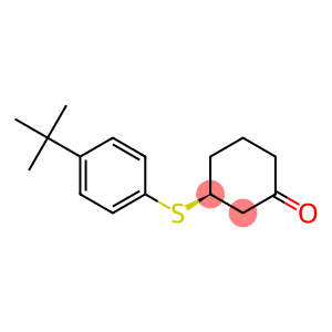 3β-[(4-tert-Butylphenyl)thio]cyclohexan-1-one