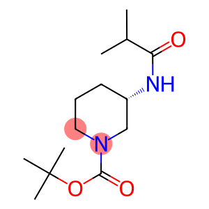 (3S)-1-(tert-Butoxycarbonyl)-3-(isobutyramido)piperidine, tert-Butyl (3S)-3-[(2-methylpropanoyl)amino]piperidine-1-carboxylate