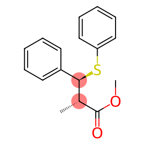 (2S,3S)-2-Methyl-3-phenyl-3-(phenylthio)propionic acid methyl ester