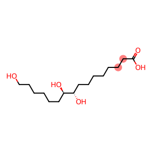 (9S,10R)-9,10,16-trihydroxyhexadecanoic acid