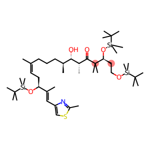 (3S,6R,7S,8S,12Z,15S,16E)-1,3,15-TRIS-([TERT-BUTYL(DIMETHYL)SILYL]OXY)-7-HYDROXY-4,4,6,8,12,16-HEXAMETHYL-17-(2-METHYL-1,3-THIAZOL-4-YL)HEPTADECYL-12,16-DIEN-5-ONE