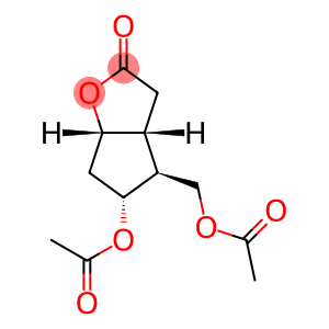 (1S,5R,6S,7R)-7-Acetyloxy-6-(acetyloxymethyl)-2-oxabicyclo[3.3.0]octan-3-one