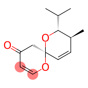 (6S,8R,9S)-9-Methyl-8-isopropyl-1,7-dioxaspiro[5.5]undeca-2,10-dien-4-one