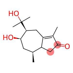 (4S,6R,7S)-6-hydroxy-7-(2-hydroxypropan-2-yl)-1,4-dimethyl-3a,4,5,6,7,8-hexahydro-3H-azulen-2-one