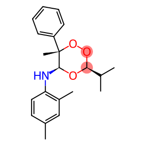 (3S,5R,6S)-3-Isopropyl-5-(2,4-dimethylphenylamino)-6-methyl-6-phenyl-1,2,4-trioxane