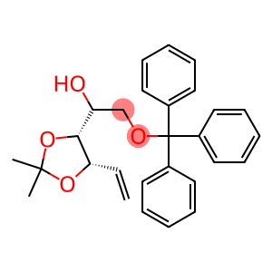 (S)-1-((4R,5S)-2,2-diMethyl-5-vinyl-1,3-dioxolan-4-yl)-2-(trityloxy)ethanol