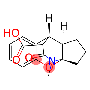 (1S,9R,10R)-14-methyl-15-oxo-2-oxa-14-azatetracyclo[7.4.3.0~1,10~.0~3,8~]hexadeca-3,5,7-triene-16-carboxylic acid