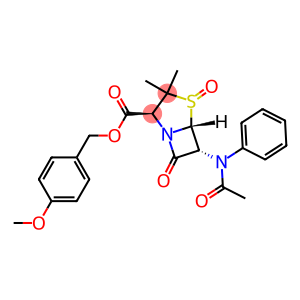 (2S,5R,6R)-3,3-Dimethyl-6-(phenylacetylamino)-7-oxo-4-thia-1-azabicyclo[3.2.0]heptane-2-carboxylic acid 4-oxide 4-methoxybenzyl ester