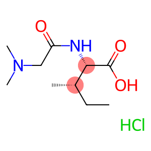 (S,S)-2-(2-DIMETHYLAMINO-ACETYLAMINO)-3-METHYL-PENTANOIC ACID HYDROCHLORIDE