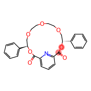 (4S,14S)-4,14-Diphenyl-3,6,9,12,15-pentaoxa-21-azabicyclo[15.3.1]henicosane-1(21),17,19-triene-2,16-dione