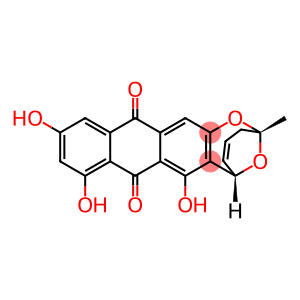 (2S,6S)-3,6-Dihydro-7,9,11-trihydroxy-2-methyl-2,6-epoxy-2H-anthra[2,3-b]oxocin-8,13-dione